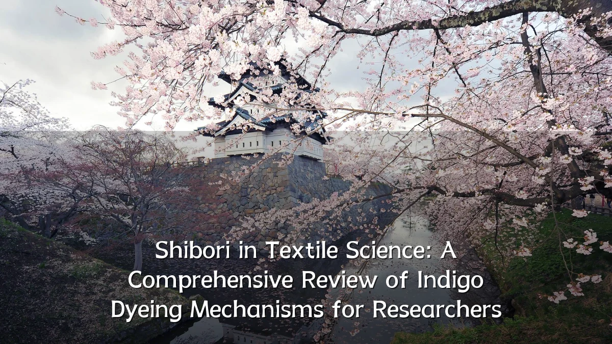 Shibori in Textile Science: A Comprehensive Review of Indigo Dyeing Mechanisms for Researchers