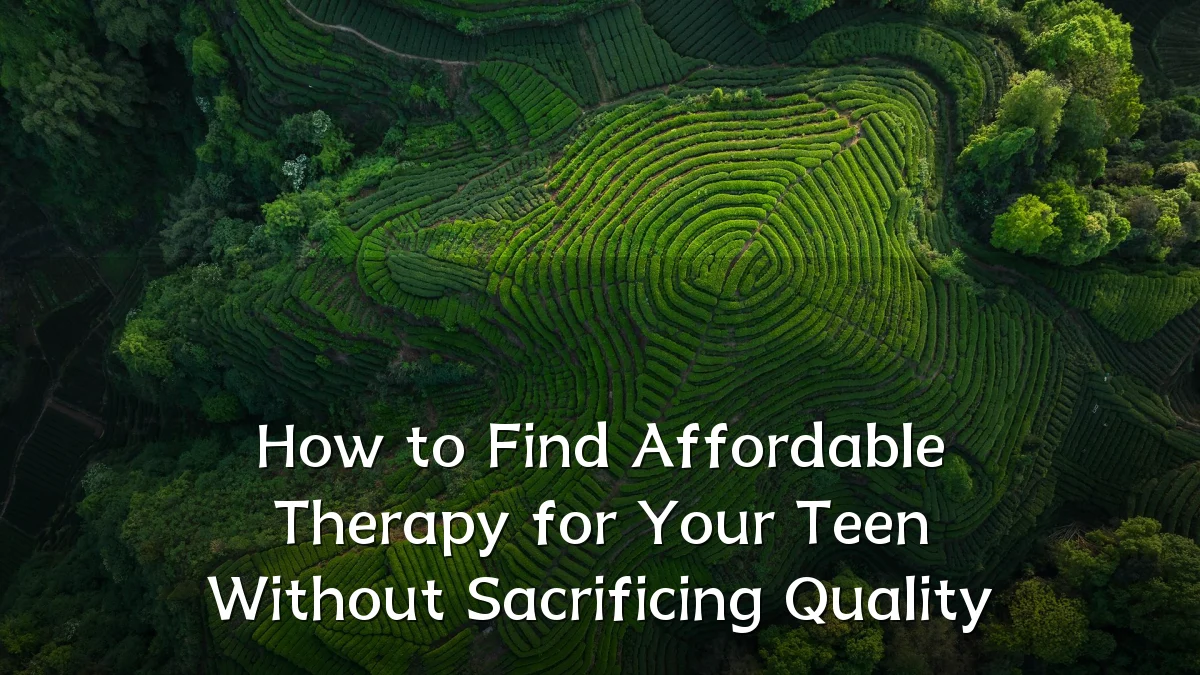 How to Find Affordable Therapy for Your Teen Without Sacrificing Quality