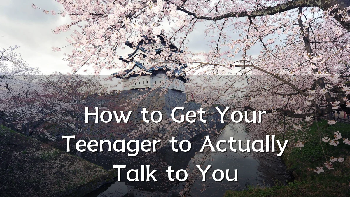 How to Get Your Teenager to Actually Talk to You