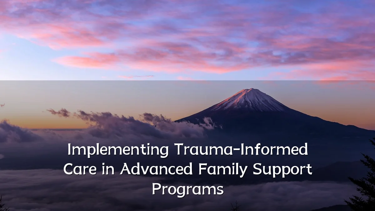 Implementing Trauma-Informed Care in Advanced Family Support Programs